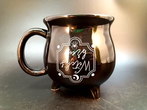 "Witches Brew" Cauldron Mug By Boston Warehouse, Rare Inverted Text, OBO - Picture 1 of 8
