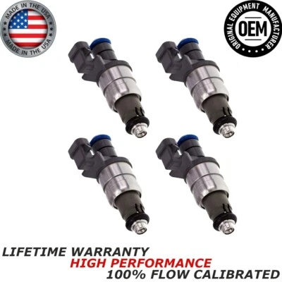 4x Inyectores de combustible Siemens OEM para Chevrolet Pontiac Saturn 00-05 2,2 L 12569091 Foto 1 de 4