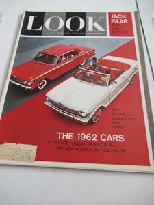 Look Magazine NOVEMBER 21, 1961 THE 1962 CARS ONLY COPY ON EBAY FOR THIS ISSUE! - Picture 1 of 1