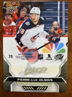 20-21 UD MVP Hockey Puzzle Piece 79 Pierre-Luc Dubois - Image 1 of 2