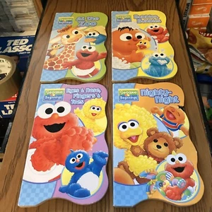 LOT OF 4 SESAME STREET BEG[NNING BENTON BOOKS PRE-OWNED GOOD CONDITION !! - Bild 1 von 12