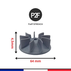 ✔️ Ersatzlüfter für GHD Air 1.0 Haartrockner - Bild 1 von 4