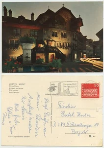 47032 - Murten - Morat - Altes Haus - Ansichtskarte, gelaufen 2.7.1973 - Picture 1 of 2