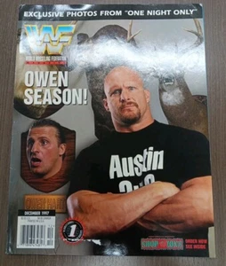 WWF Magazin Dezember 1997 Stone Cold Owen Hart WWE - Bild 1 von 3