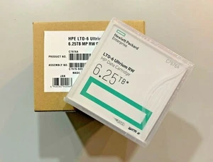 Cartouche de bande HPE LTO6 C7976A (5 PACK) DONNÉES DE STOCKAGE - Scellée usine - NEUVE - Photo 1/6