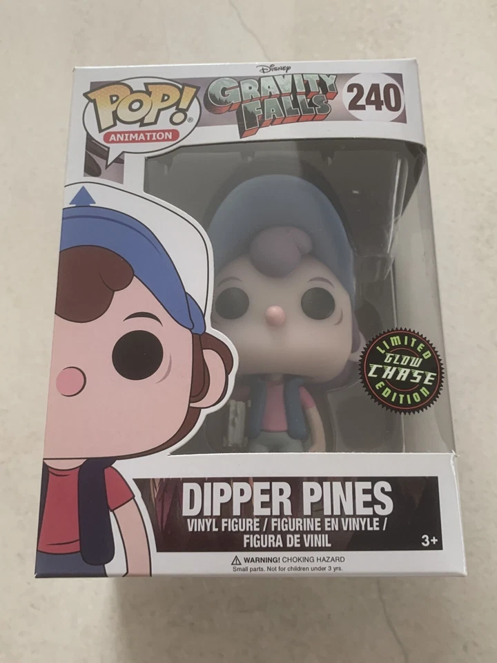 Gravity Falls: Dipper Pines (Chase) Funko Pop Vinyl Figure *NEW* RARE +PROTECTOR - Image 1 of 4