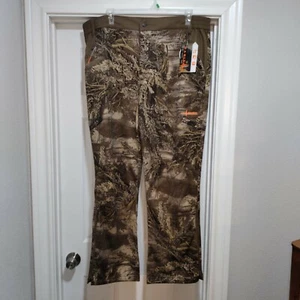 Realtree Habit Men's Techshell Pants 2XL Rain Repellent Scent Inhibiting New - Picture 1 of 12