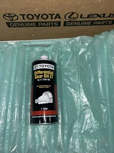 Toyota Lexus Genuine Differential Gear Oil LT API GL-5 75W-85 1Liter 08885-02906 - Picture 1 of 4