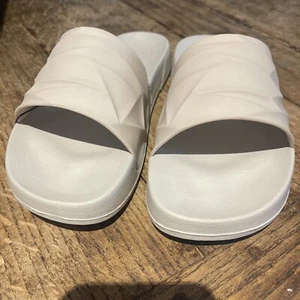 Zara Slides 41 NWT Gray 7 Us New - Picture 1 of 4