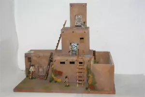 3044 Apachen Pueblo Acaraho zu 7 cm Sammelfiguren, Fertigmodell in Composite - Picture 1 of 12