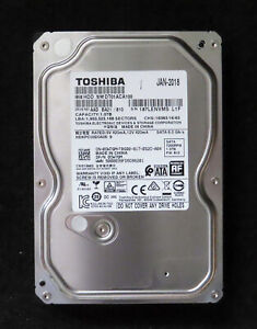 Toshiba 1TB 7200RPM 3.5" Internal Desktop SATA Hard Drive DT01ACA100 — Perfect
