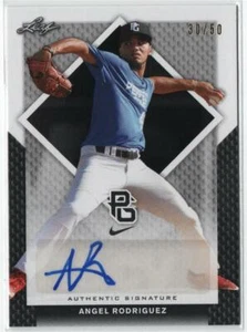 Angel Rodriguez RC #30/50 Auto 2016 Leaf Perfect Game NrMint/Mint - Aliz - Imagen 1 de 2