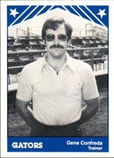 1983 Beaumont Golden Gators TCMA #23 Gene Confreda Trainer - NM Baseball Card