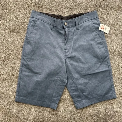 Mens 31 Volcolm V Monty Stretch 22 Shorts Blue Blue A09117v3 - Image 1 of 4