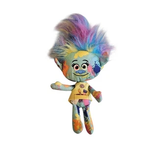 Dreamworks Trolls Film Farbspritzer 10 Zoll Kunst-Troll Plüschpuppe 2015 - Bild 1 von 2