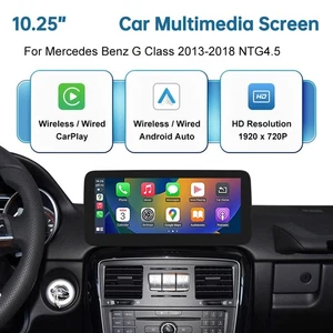 10.25" Wireless Android Auto Touch Screen CarPlay For Benz G Class W463 13-2019 - Picture 1 of 11