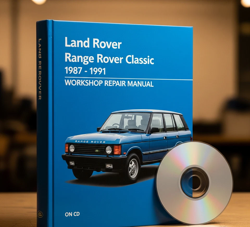 Land Rover Range Rover Classic 1987 - 1991  Workshop Repair Manual on CD - Image 1 of 1