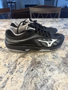 NUEVO Zapato de Voleibol Mizuno Wave Lightning Star Z4 Mujer Talla EE. UU. 4.5 Negro/Plateado - Imagen 1 de 6
