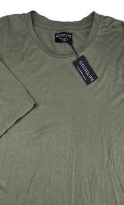 Camisa Goodlife Supima cuello redondo para hombre talla 2XL Supima nueva con etiquetas verde laurel Foto 1 de 4