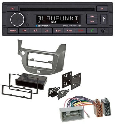 Blaupunkt USB DAB CD Bluetooth MP3 Autoradio für Honda Jazz (ab 2009) - silber - Bild 1 von 4