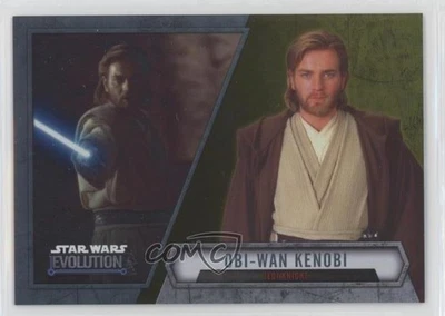 2016 Topps Star Wars Evolution Gold /50 Obi-Wan Kenobi Jedi Knight #19 0o8o - Image 1 of 3