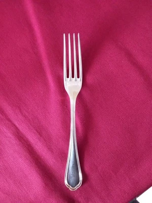 1 Forchetta da Tavola Metallo Argentato christofle Modello Spatours - Immagine 1 di 4