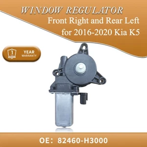 Front Right and Rear Left power window motor for 2016-2020 Kia K5 82460-H3000 - Picture 1 of 5