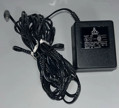 OEM Atari 2600 Power Supply 9V C016353 OEM AC Adapter, TESTED, Pics Attatched! - Image 1 of 2