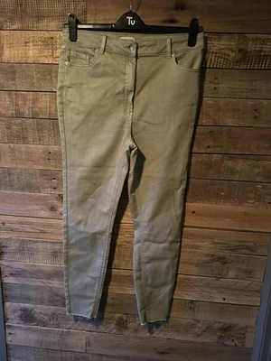 Papaya high waisted light  Green Skinny Size 16 - Image 1 of 4