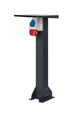 Creainvent aluminium stand. With outdoor socket CEE 3F, 16A, 11kW/Schuko - Image 1 of 4
