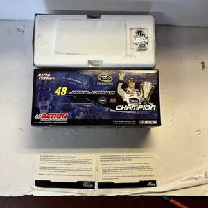 Jimmie Johnson 1/24 2009 #48 Lowe's Chevy Impala 2009 4X Champ Raced Verison - Picture 1 of 11