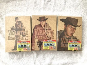 Steve McQueen Wanted Dead or Alive DVD Boxset 94 Episodes Japanese Audio Used - Picture 1 of 5