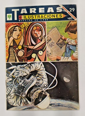 TAREAS MEXICAN MAGAZINE, No.29 MARCH 1985 PUZZLE / TENOCHTITLAN / MATEMATICAS - Image 1 of 4