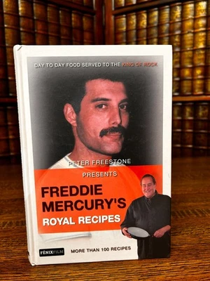 Freddie Mercury's Royal Recipes; Peter Freestone, Hardcover Cookbook Foto 1 de 3