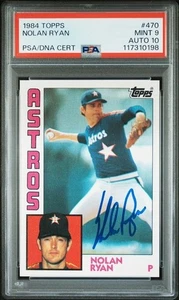 1984 Topps #470 Nolan Ryan signed auto card PSA DNA 9 10 - Bild 1 von 2