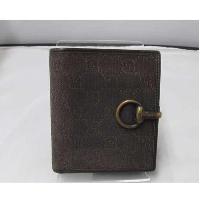 GUCCI Authentic GG pattern wallet Luxury brand High Quality Pre-owned size 12cm - Image 1 of 3
