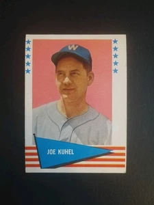 1961 Fleer Set-Break #119 Joe Kuhel Free Shipping - Picture 1 of 2