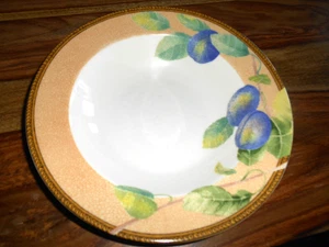 4 cuencos de sopa de pasta con borde de ciruela Newbury interiores - Imagen 1 de 4