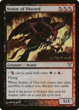 1X Avatar of Discord Dissension Promos EX FOIL MTG CARD