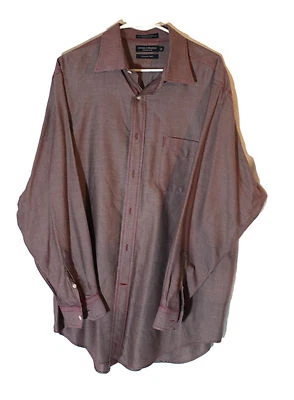 Daniel Cremieux Collection (Richard Shirt )L/S and ButtonFront Men's Sz 17½ -34  - Image 1 of 4