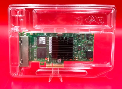 Dell Intel Server Adapter i350-T4 Quad 1000 Base T  Ethernet Card 540-BBDV ❤️️✅ - Image 1 of 4