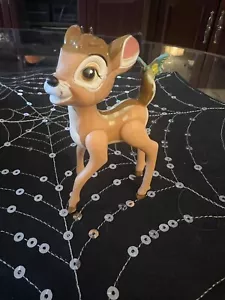 "Figura de goma pequeña de ciervo Disney Bambi vintage de 3,5""" - Imagen 1 de 5