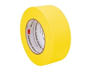 3M 06656 One Roll Yellow Automotive Refinish Masking Tape 2" x 60yds - Picture 1 of 1