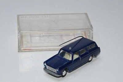 B26 1:65 MAJORETTE 216 PEUGEOT 404 ESTATE POLICE SIN USAR, EN CAJA SUPER RARO - Imagen 1 de 4