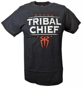Roman Reigns Tribal Chief Black T-shirt - Picture 1 of 2