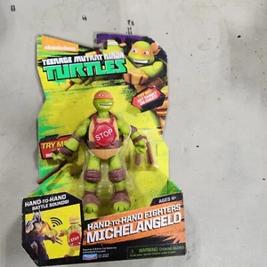 Nickelodeon Teenage Mutant Ninja Turtles Hand to Hand Fighter Michelangelo C22 - Picture 1 of 2