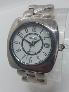 Ecclissi, Sterling Silver Band & Case, 35 mm, Women's, Date, New Battery - Picture 1 of 12