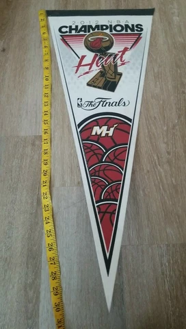 Miami Heat Champions 2012 NBA The Finals Pennant Cover