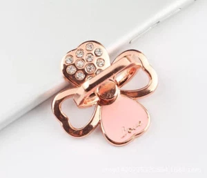 Universal 360° Handy Tablet Ring Ständer Halter Griff - Kristall Liebe Blumen - Bild 1 von 9
