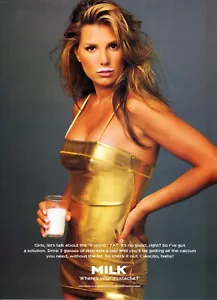 LATTE? AD 1996 DAISY FUENTES ~ SUPER MODEL ~ CIAOCITO, BABY! - Foto 1 di 1